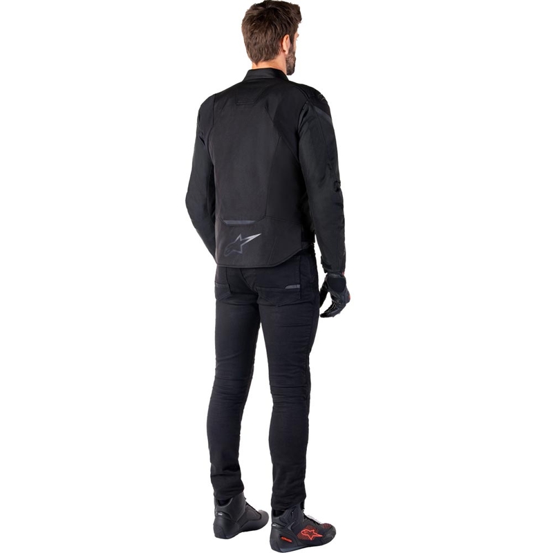 Alpinestars T-JAWS V4 Vedenpitävä moottoripyörätakki musta-musta