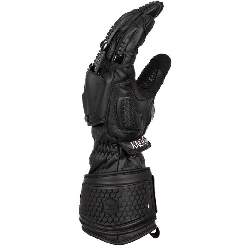 Knox Handroid All Black Mk5 Moottoripyörän Hanskat Musta