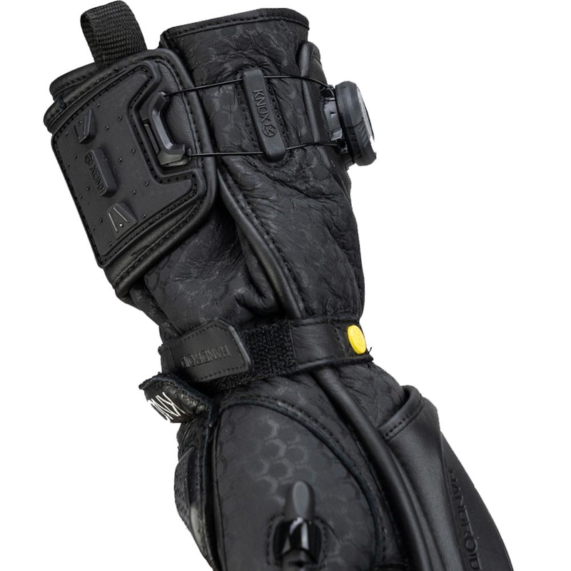Knox Handroid All Black Mk5 Moottoripyörän Hanskat Musta