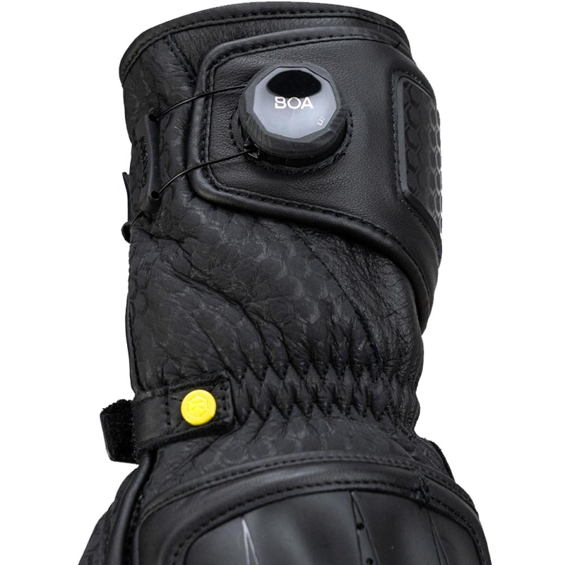 Knox Handroid All Black Mk5 Moottoripyörän Hanskat Musta