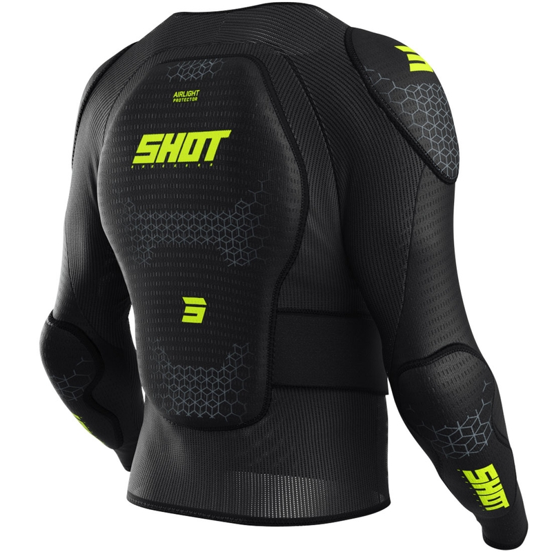 Baby Shot Airlight Body Protector Musta-Fluo Keltainen