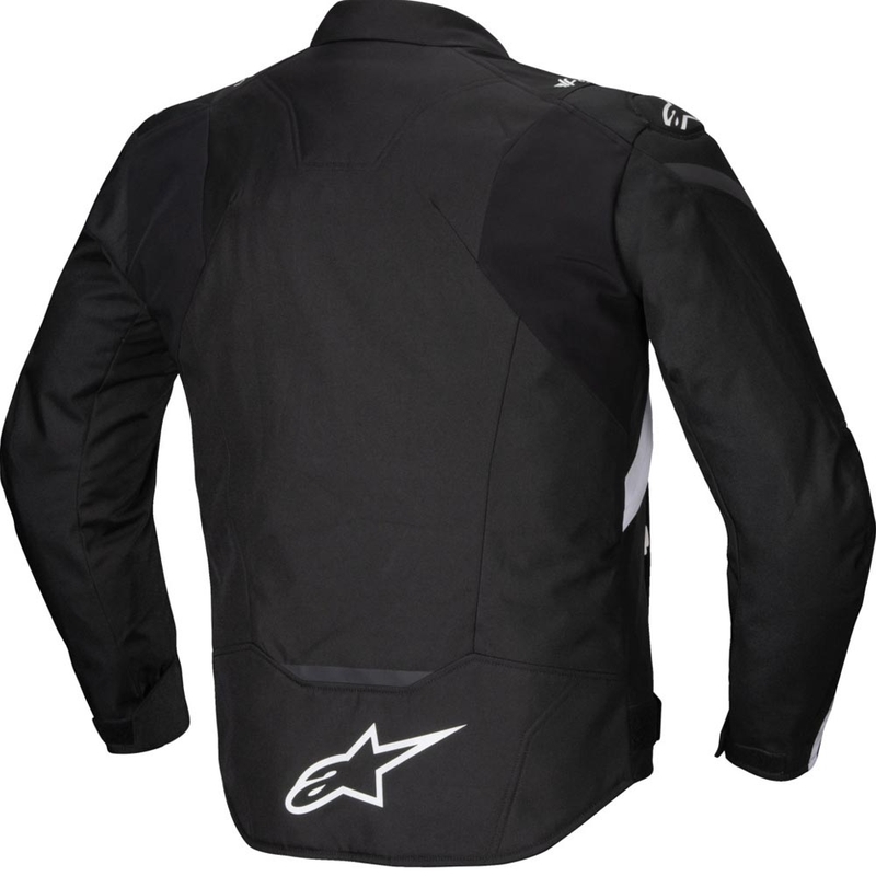 Alpinestars T-JAWS V4 Vedenpitävä moottoripyörätakki musta-valkoinen