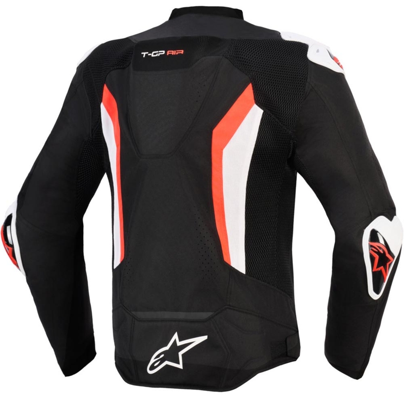 Alpinestars T-GP AIR moottoripyörätakki musta-fluo-punainen