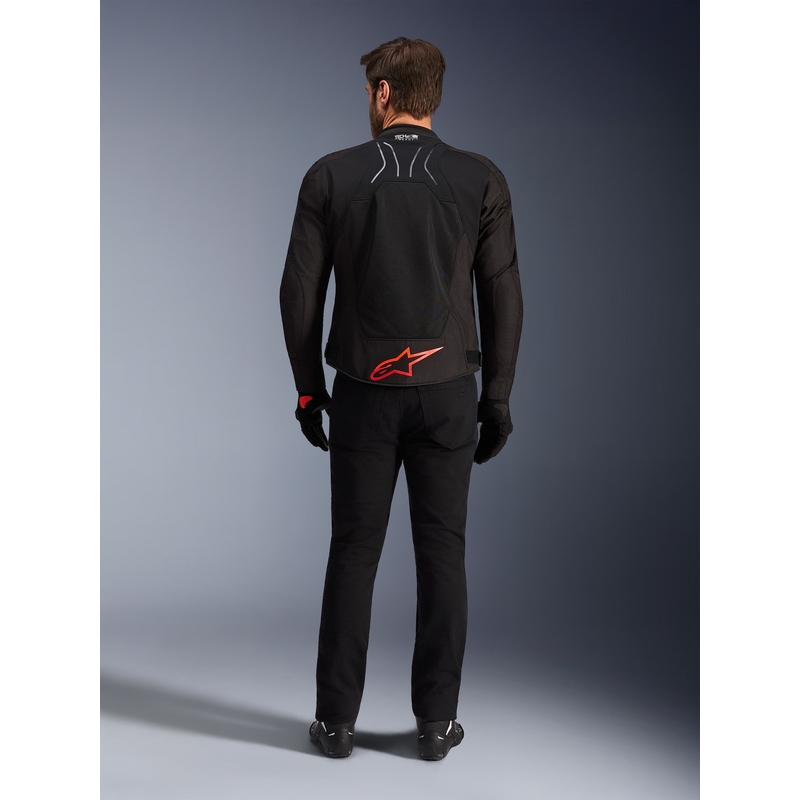 Alpinestars SMX Air -moottoripyörätakki musta-puna-valkoinen