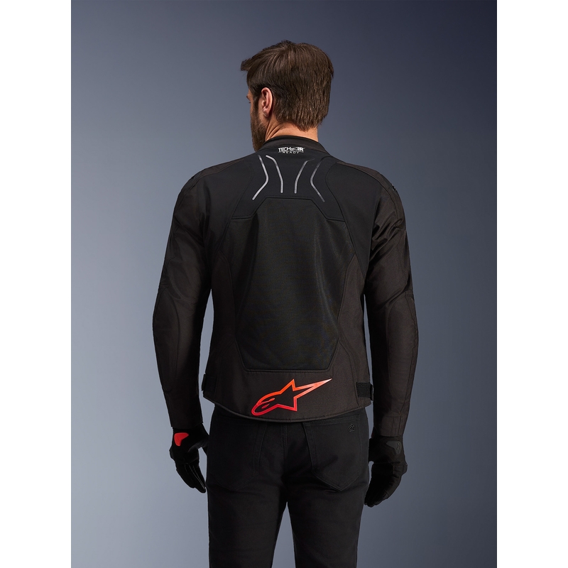 Alpinestars SMX Air -moottoripyörätakki musta-puna-valkoinen