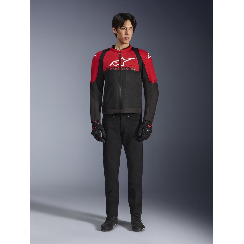 Alpinestars SMX Air moottoripyörätakki puna-musta