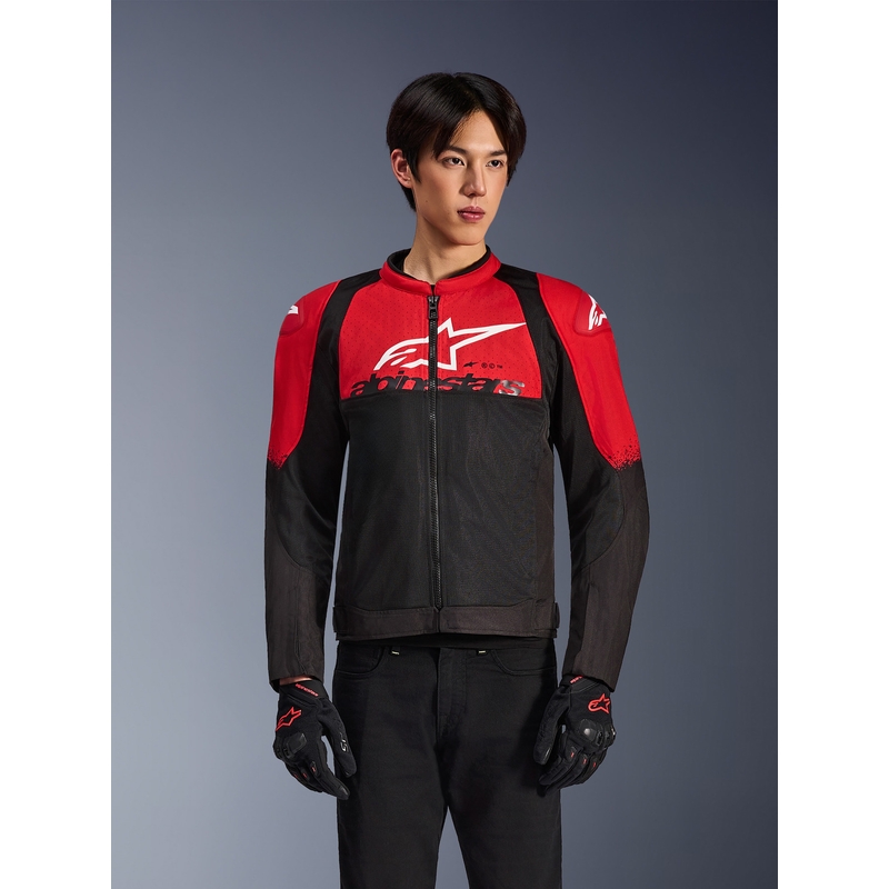 Alpinestars SMX Air moottoripyörätakki puna-musta