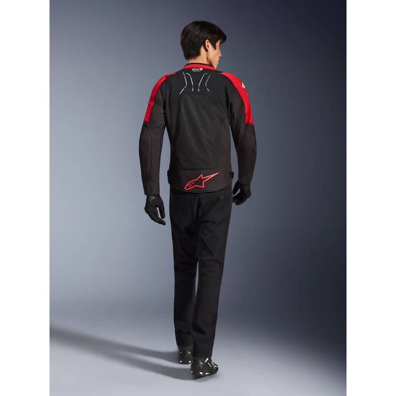 Alpinestars SMX Air moottoripyörätakki puna-musta
