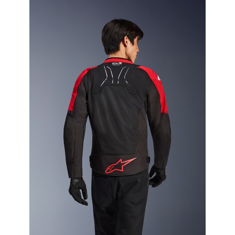 Alpinestars SMX Air moottoripyörätakki puna-musta