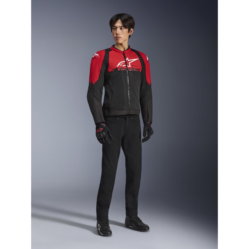 Alpinestars SMX Air moottoripyörätakki puna-musta