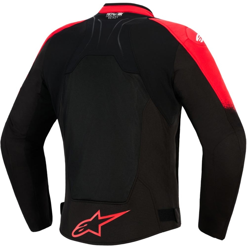 Alpinestars SMX Air moottoripyörätakki puna-musta