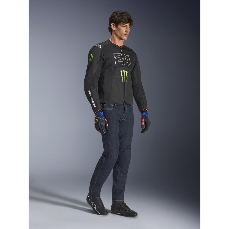 Alpinestars T-SPS Air V2 Monster FQ20 moottoripyörätakki musta-valkoinen mallisto