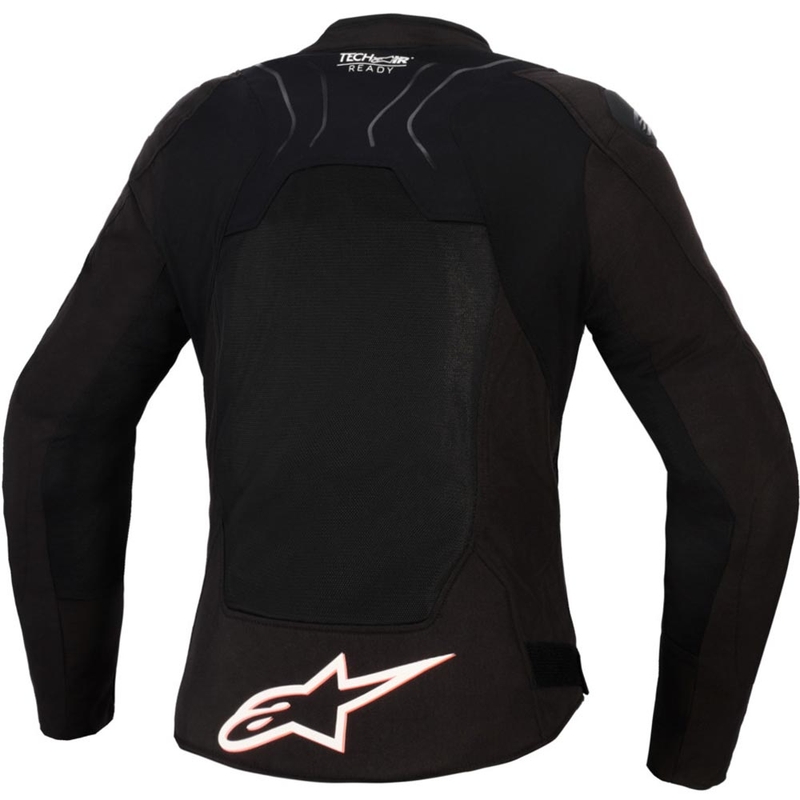 Alpinestars Stella SMX Air naisten moottoripyörätakki musta-valko-fluopunainen