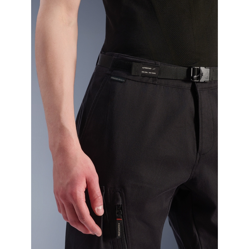 Alpinestars Flex-AST Cargo -moottoripyörähousut musta-musta