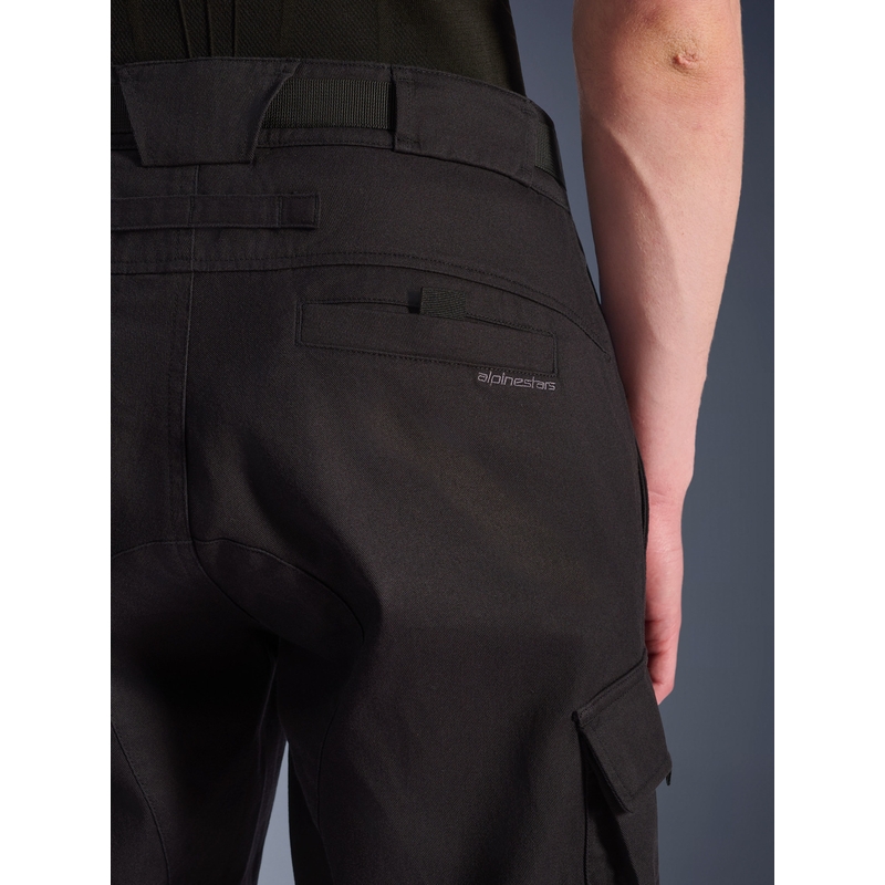 Alpinestars Flex-AST Cargo -moottoripyörähousut musta-musta