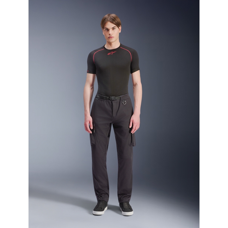 Alpinestars Flex-AST Cargo -moottoripyörähousut musta-musta