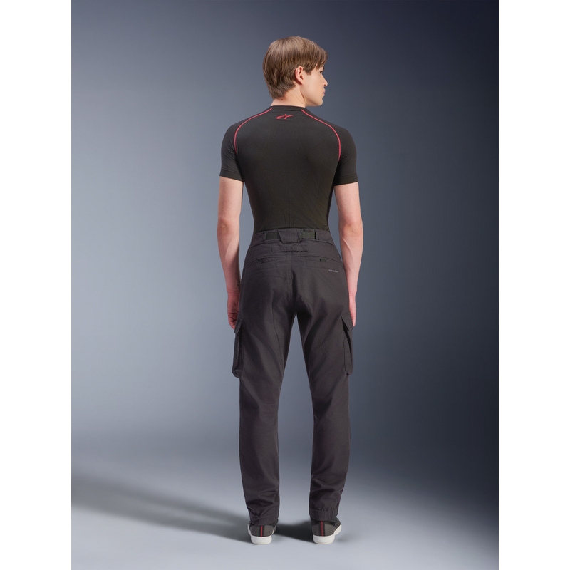 Alpinestars Flex-AST Cargo -moottoripyörähousut musta-musta