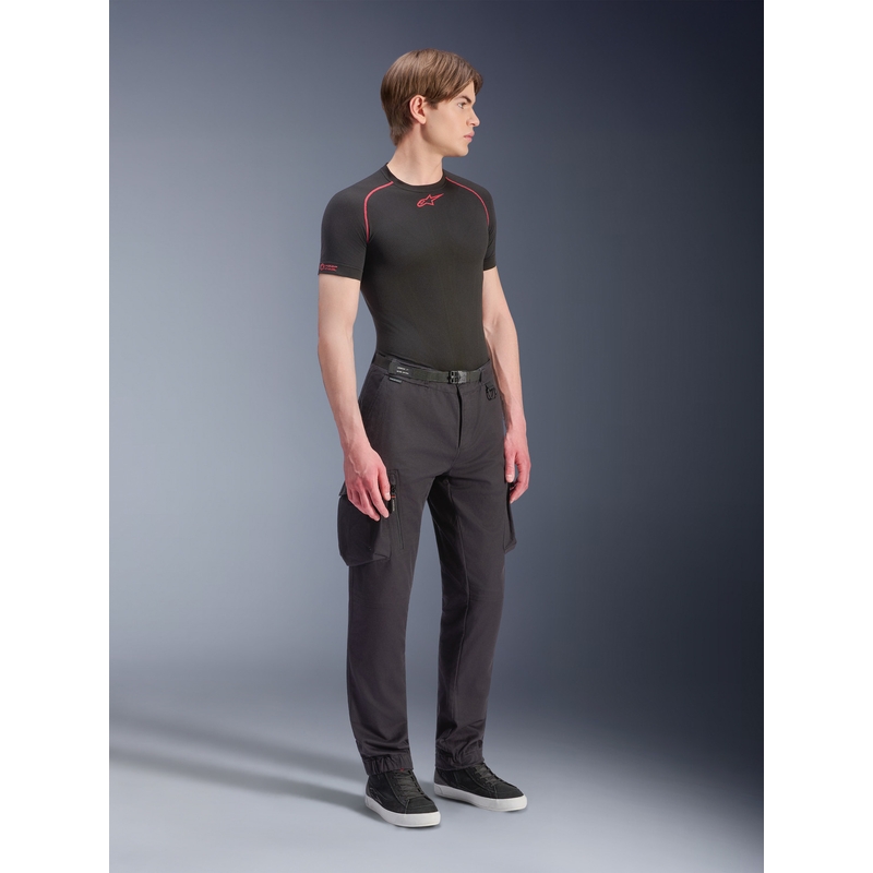 Alpinestars Flex-AST Cargo -moottoripyörähousut musta-musta