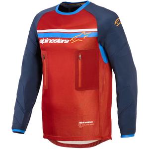 Alpinestars Maxdura Dual oranssi-tummansininen motocrossipaita