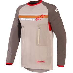Alpinestars Maxdura Dual motocrossipaita ruskea-oranssi