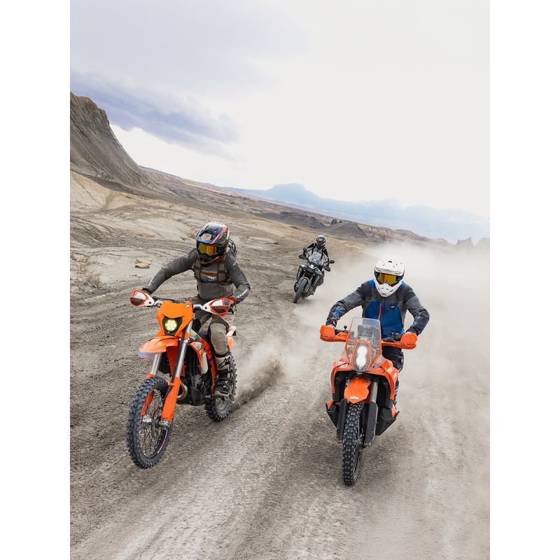 Alpinestars Maxdura Dual motocrossipaita tummanharmaa-sini-oranssi