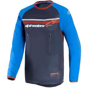 Alpinestars Maxdura Dual motocrossipaita tummanharmaa-sini-oranssi