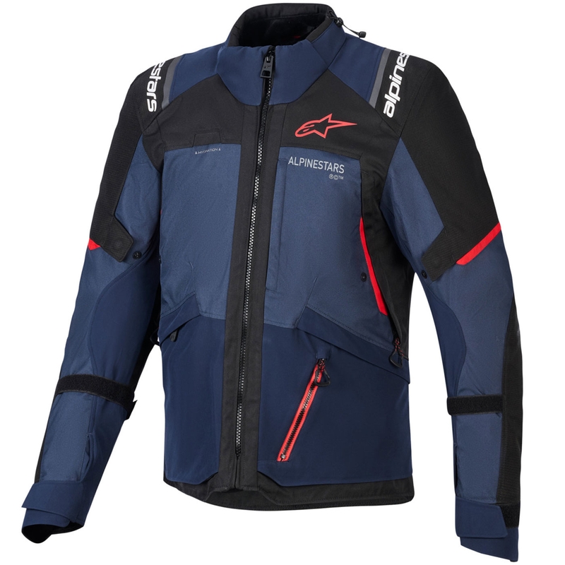 Alpinestars Andes V4 Drystar Moottoripyörä Takki Tummansininen-Sini-Musta