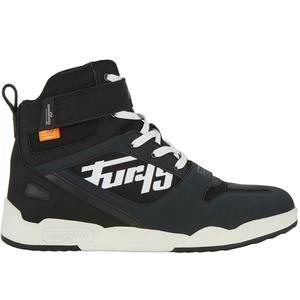 Furygan Get Down Mustavalkoiset moottoripyöräsaappaat