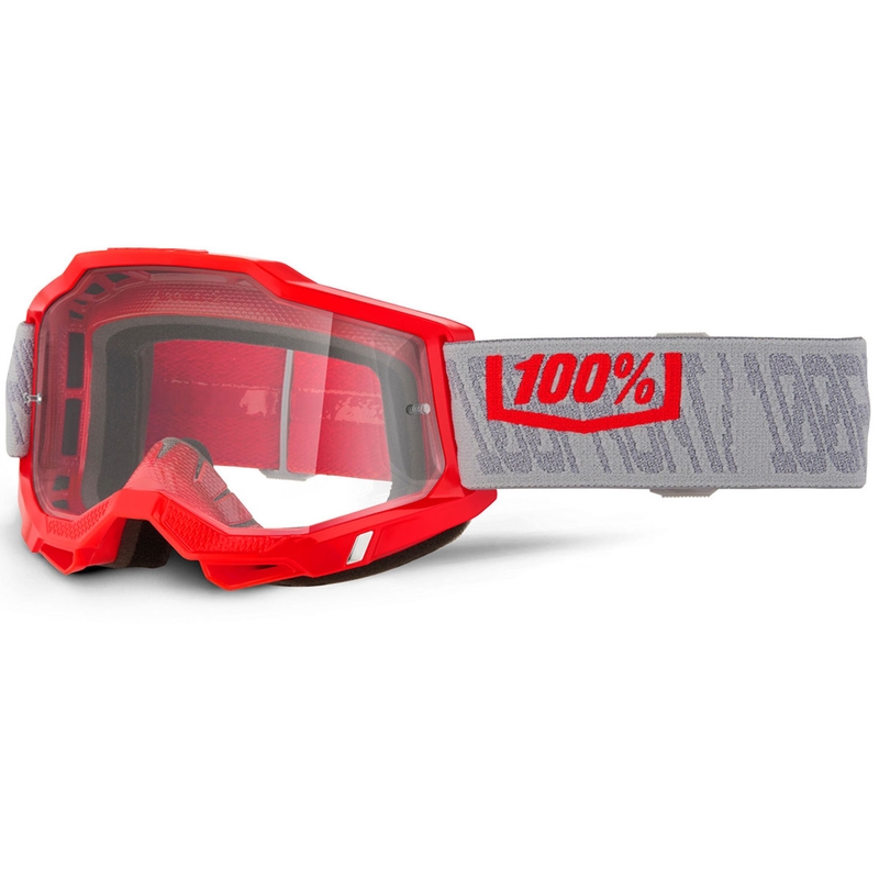 100% ACCURI 2 Gatorback -motocrosslasit kirkkaalla pleksilasilla