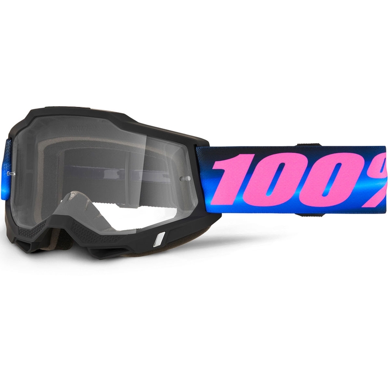 100% ACCURI 2 Superdome -motocrosslasit kirkkaalla pleksilasilla