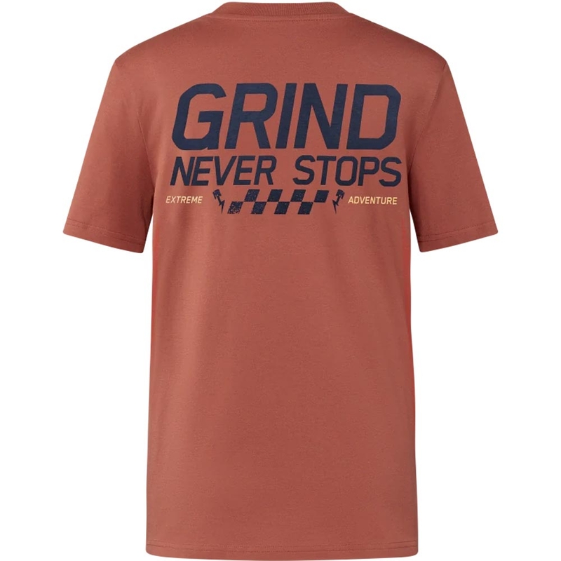 KTM Red Bull Racing Grind T-paita tummanruskea