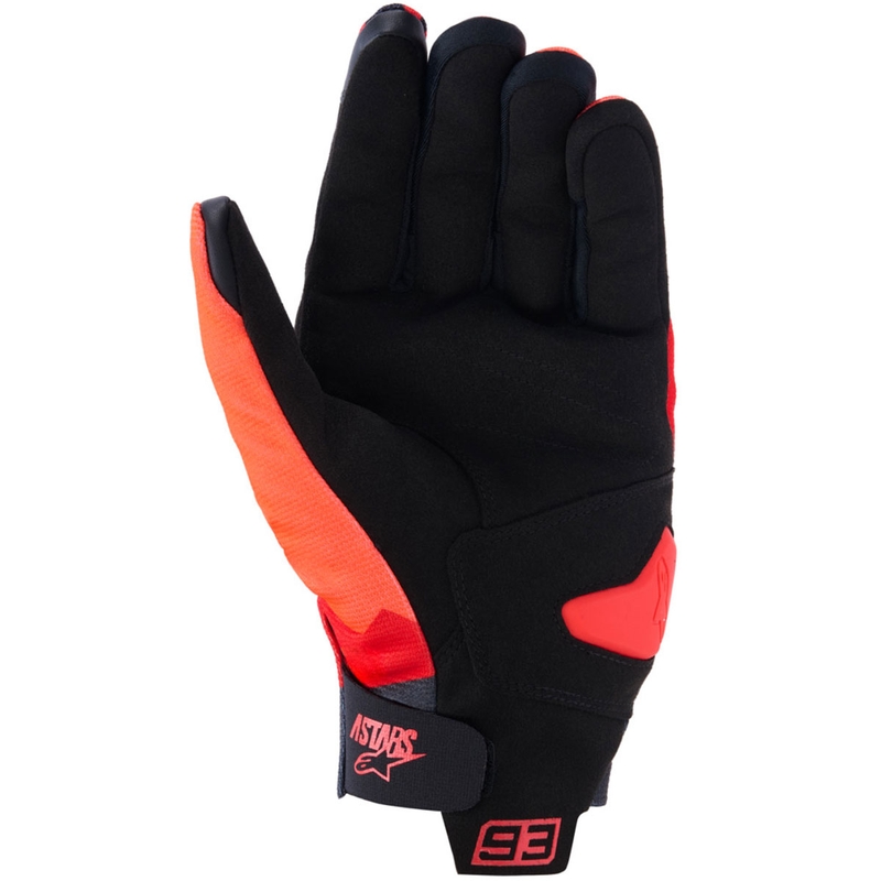 Alpinestars Reef V2 MM93 Moottoripyörähanskat Fluo Collection Puna-Punainen-Musta