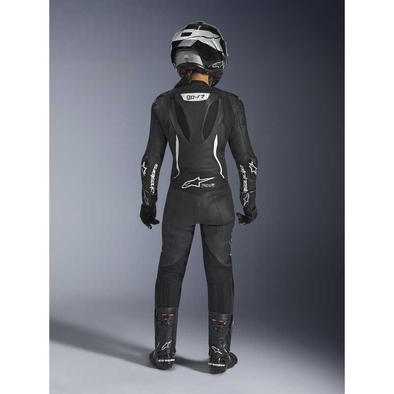 Alpinestars Stella GP-R7 Naisten Nahkapuku Moottoripyöräilyyn Musta