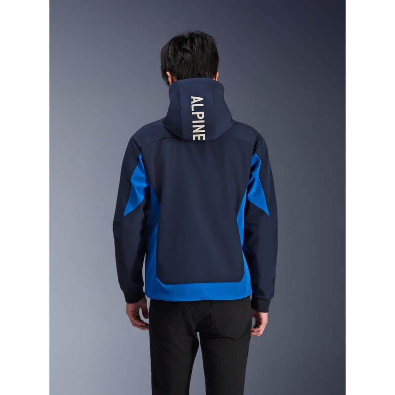 Alpinestars Radium Tech Huppari moottoripyörä collegepaita tummansininen-sininen