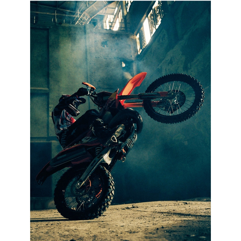 Alpinestars Supertech S-M7 Limited Edition Beast Coast motocrossikypärä harmaa-musta-oranssi