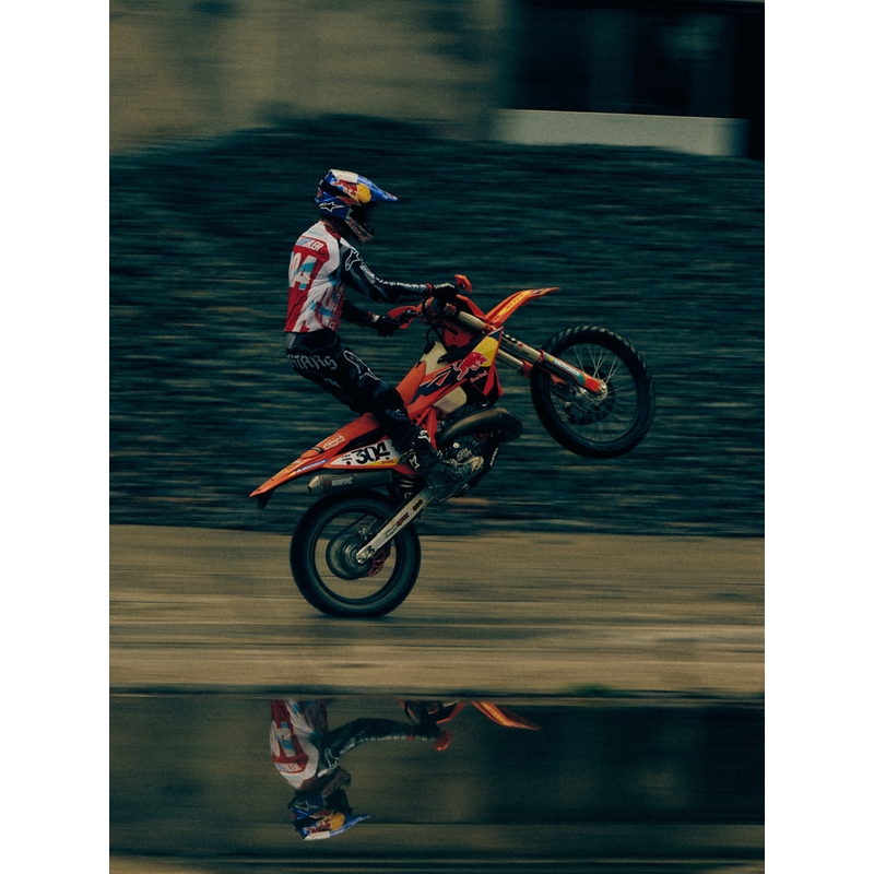 Alpinestars Supertech S-M7 Limited Edition Beast Coast motocrossikypärä harmaa-musta-oranssi