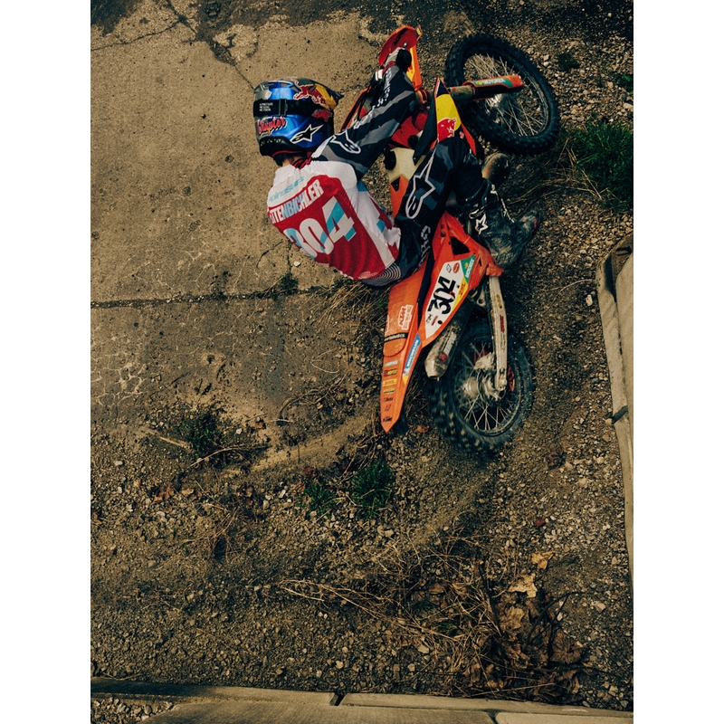 Alpinestars Techstar Limited Edition Beast Coast motocrossipaita harmaa-musta-oranssi