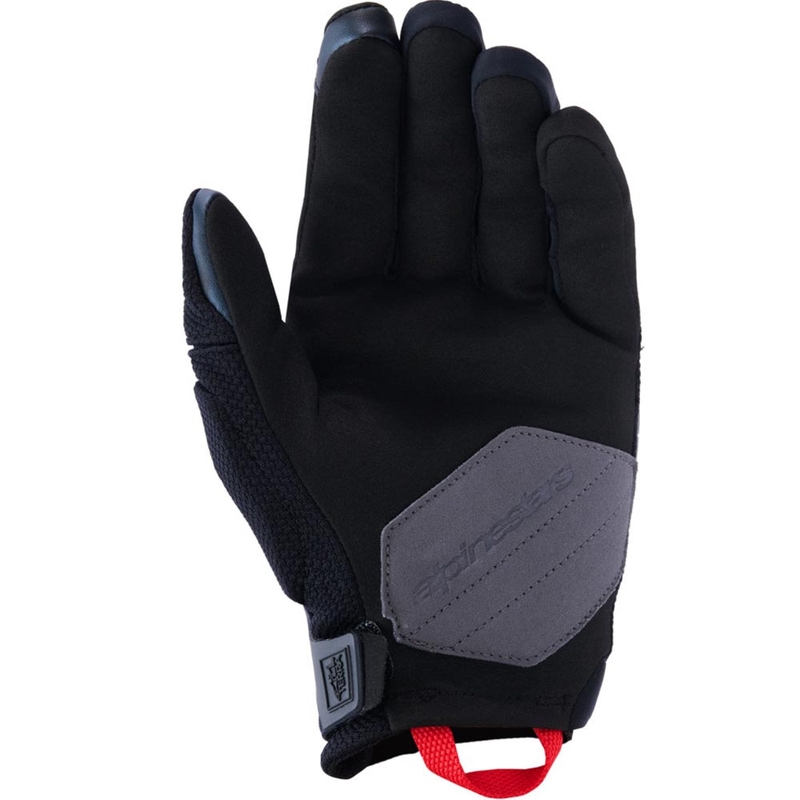 Alpinestars Durack moottoripyörähanskat tummanharmaa-punainen