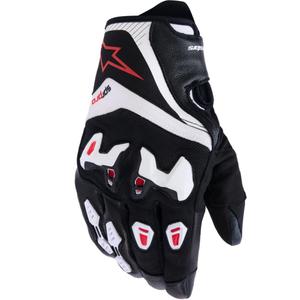 Alpinestars SP-R PRO moottoripyörähanskat musta-valko-punainen