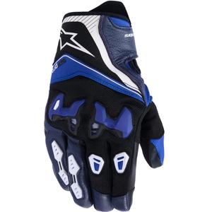 Alpinestars SP-R PRO moottoripyöräkäsineet sini-musta-valkoinen