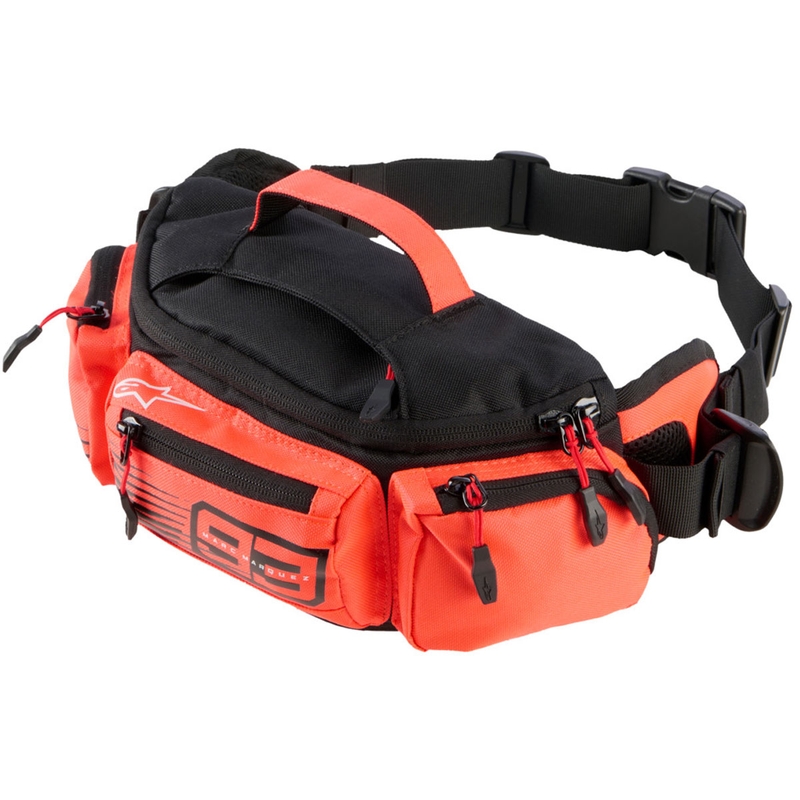 ALPINESTARS MM93 vyölaukkumallisto musta-fluo-punainen 2,5L