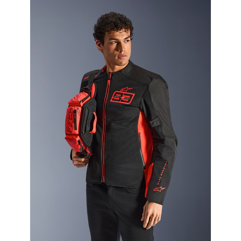 ALPINESTARS MM93 vyölaukku fluo collection puna-punainen 2,5L