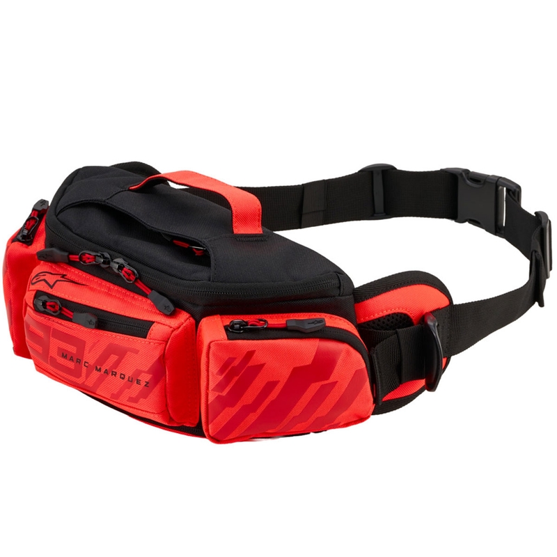 ALPINESTARS MM93 vyölaukku fluo collection puna-punainen 2,5L