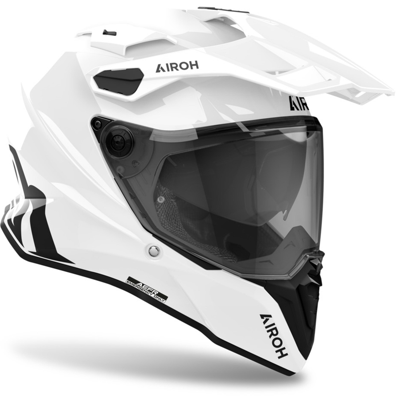 Endurokypärä Airoh Commander 2 Color kiiltävän valkoinen
