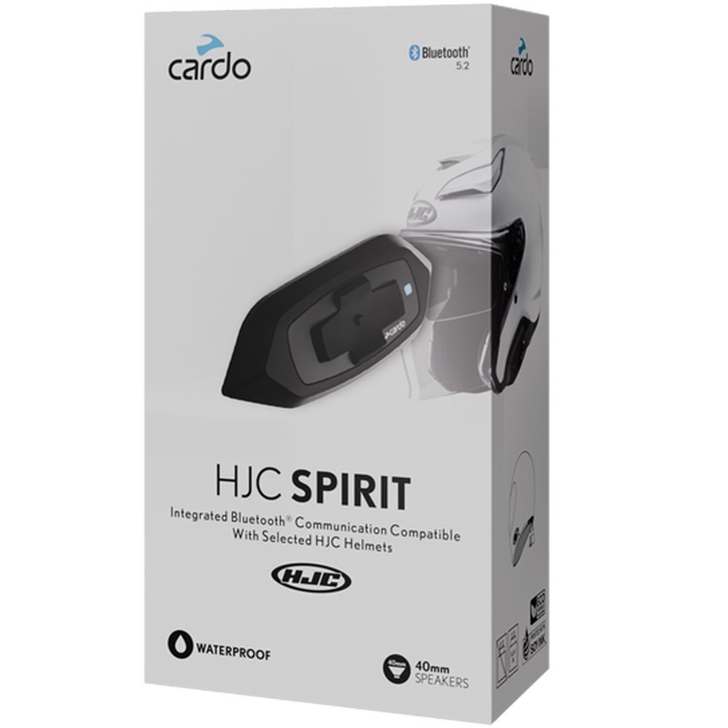 Cardo HJC Spirit moottoripyörän intercom musta