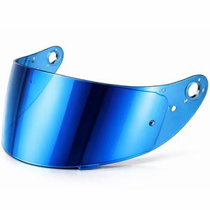 Cassida Orbit -moottoripyöräkypärän visiiri Pinlock-valmiudella, REVO, peilinsininen