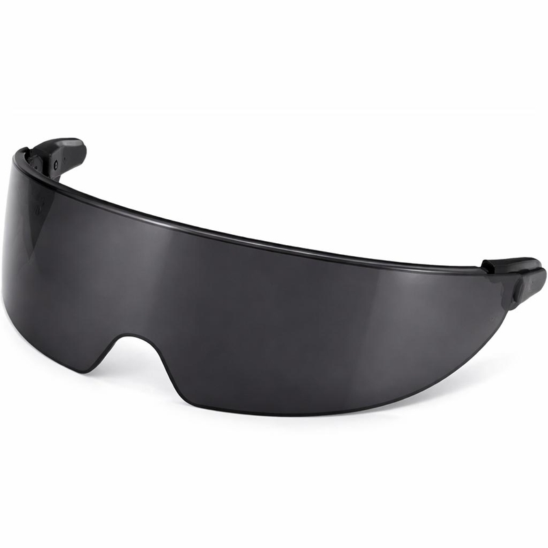 Aurinkoviiri moottoripyöräkypäriin Cassida Jet Tech 2.0 tumma