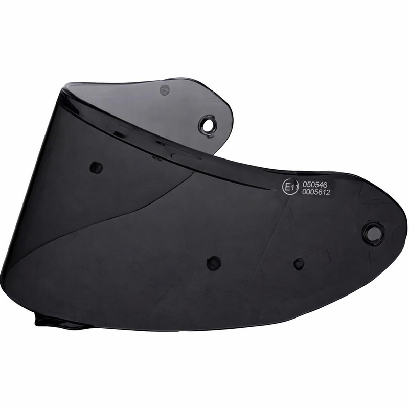 Moottoripyöräkypärän visiiri ZED C35, tumma savu