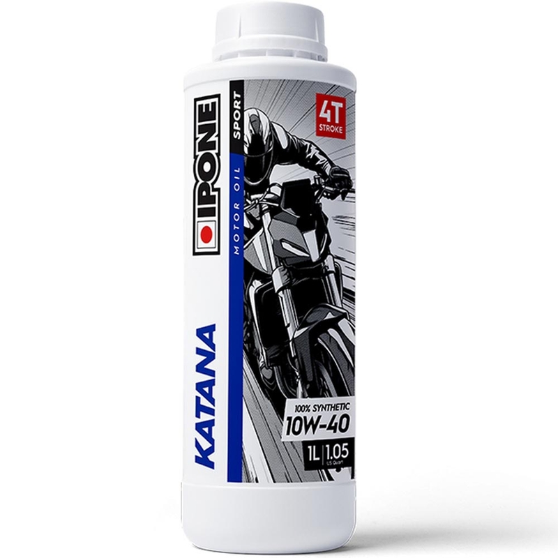 Synteettinen moottoriöljy IPONE KATANA 10W40 (esteri, MA2) (AKC) (15) 1 l