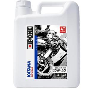 Synteettinen moottoriöljy IPONE Katana Off Road 10W40 (MA2, esteri) 4 l